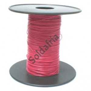 Metro Do Fio Wire-Wrap Vermelho 30AWG