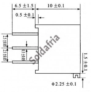 Trimpot Multivoltas 3296X 2K Ohms (2K/202) 25 Voltas