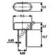 Cristal 8 MHz Meia Caneca  - HC49S