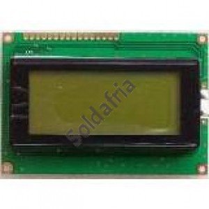 Display LCD 16x4 Back Verde Letra Preta - JHD539