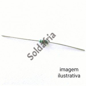 Resistor De Precisão 69R1 1% 1/4W (AZ,BR,MR,DR,MR)