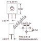 Trimpot 3386H 500K Ohms (500K/504) 1 Volta