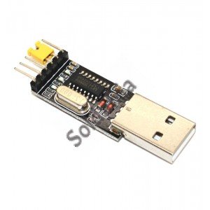 Modulo Conversor USB Para Serial 6 Pinos Controlador CH340