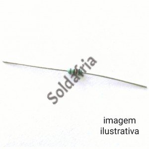 Resistor De Precisao 510K 1% 1/4W (VD,MR,PT,LR,MR)