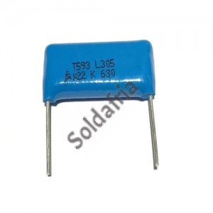 Capacitor Poliester Epcos 220nF X 630V (224/220K/0,22uF) B32593C8224K8