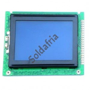 Display Lcd Gráfico 128x64 Back Azul Letra Branca