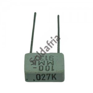 Capacitor Poliester 27nF X 100V (27KpF/27K/273/0,027uF)