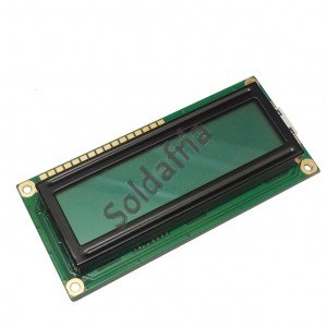 Display LCD 16x2 Back Verde Letra Preta FDCC1602G-FLYGBW-51