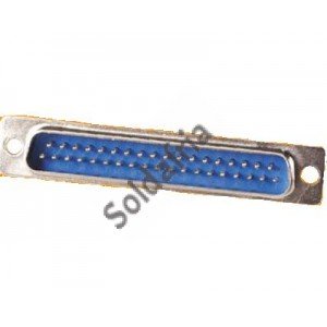 Conector DB37 Macho 180 Graus Solda Fio