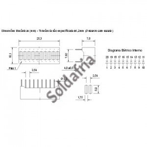 Barra De Led Azul Modelo: B210B-14BL - Tipo Barra Grafica