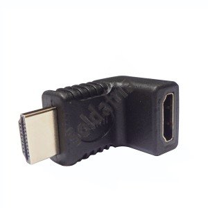 Adaptador HDMI Macho/HDMI Fêmea - 90 Graus