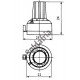 Knob Ou Dial Com Numeracao E Trava