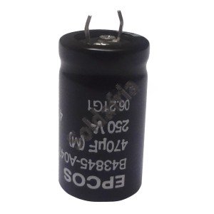 Capacitor Eletrolitico 470uF X 250V