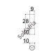 Caixa Patola Tubo Para Sensor TB-005 8x28mm