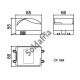 Caixa Patola CF-084 55x66x85mm