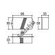 Caixa Patola PB-095 33x56x95mm