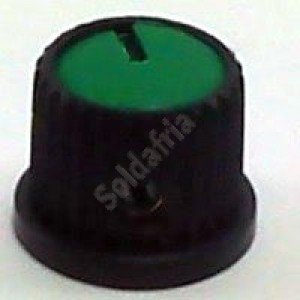 Knob AD-209 Verde Com Parafuso