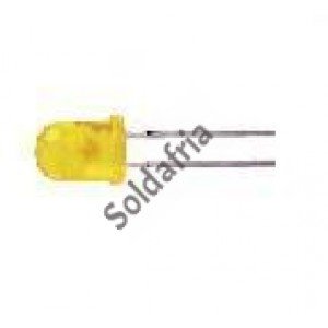 Led Amarelo Difuso 3mm