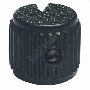 Knob AD-205 Preto Com Parafuso