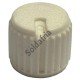 Knob AD-205 Branco Com Parafuso