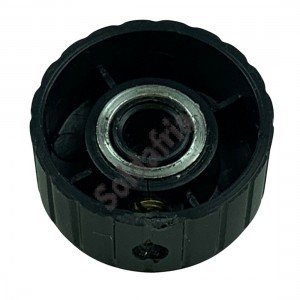 Knob AD-523 Preto Com Parafuso