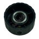 Knob AD-523 Preto Com Parafuso