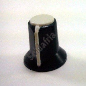 Knob AD-111 Branco Para Eixo Estriado