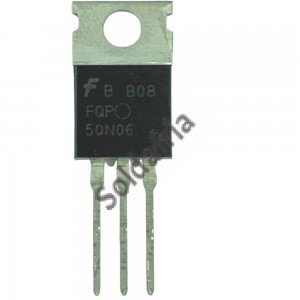 Transistor FQP50N06L - MOSFET 50V 60A