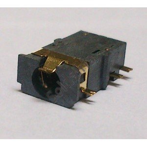 Conector Jack Smd PJ-31060-1 (1,0) 6T Dourado