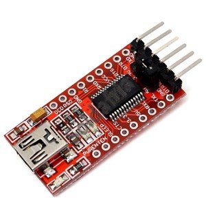 Conversor USB Para Serial Para Arduino Pró Mini Com FTDI 5V