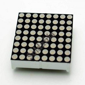 Matriz De LED 8x8 1088BS LED Vermelho  Anodo Comum Para Arduino
