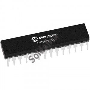 Microcontrolador PIC16F876A-I/SP