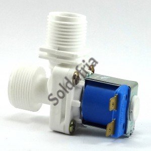 Válvula Solenoide VA09 3/4 X 3/4 90 Graus 12VDC