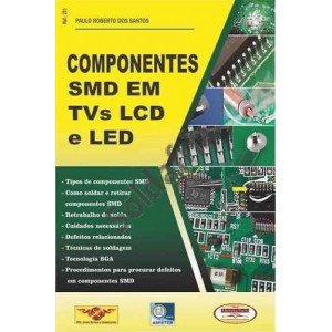 Livro Componentes SMD em TVs LCD e LED