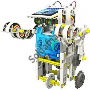 Robô 13 em 1 Energia Solar - Kit Robótica Educacional