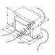 Transformador 12v 100ma - Entrada 110/220vac