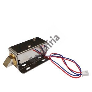 Mini Fechadura Solenoide Eletrônica 12V