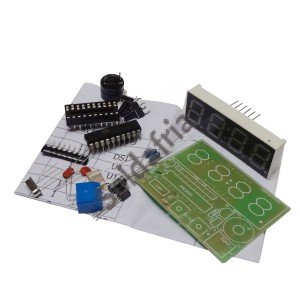 Kit DIY Relógio Eletrônico Com Alarme Buzzer 