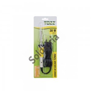 Ferro de Solda Tozz 30W 220VAC TZ500 Com Descanso