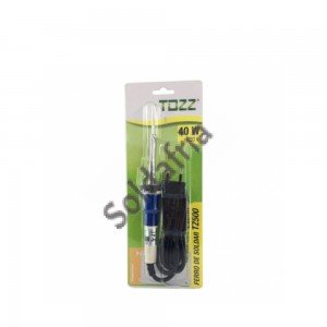 Ferro de Solda Tozz 40W 220VAC TZ500 Com Descanso